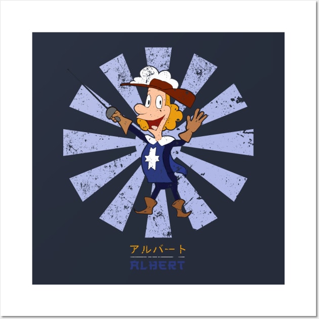 Albert Fifth Musketeer Retro Japanese Wall Art by Nova5